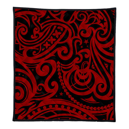 New Zealand Premium Quilt Maori Pattern Tattoo