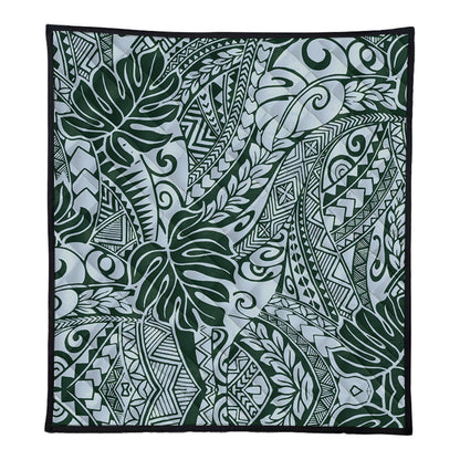 Hawaii Premium Quilt Tribal Pattern Leaf
