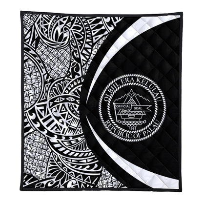 Palau Premium Quilt Lauhala White Circle Style