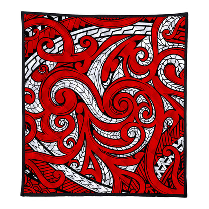 New Zealand Premium Quilt Maori Pattern