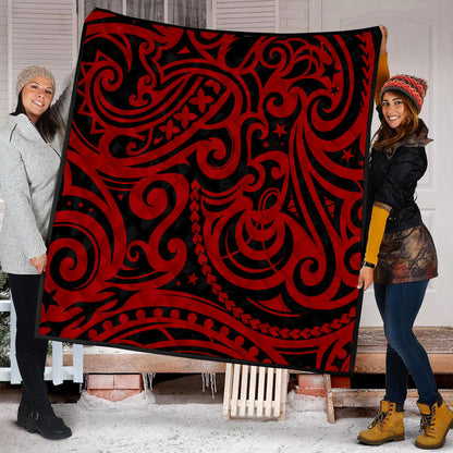 New Zealand Premium Quilt Maori Pattern Tattoo