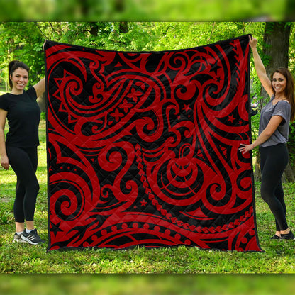 New Zealand Premium Quilt Maori Pattern Tattoo