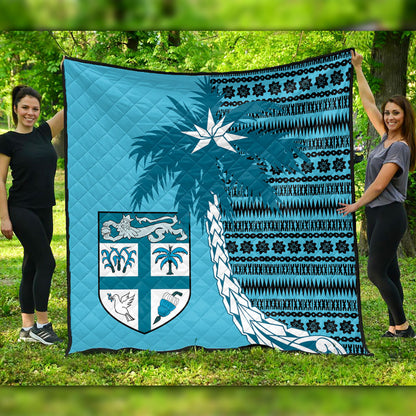 Fiji Premium Quilt Tapa Coconut