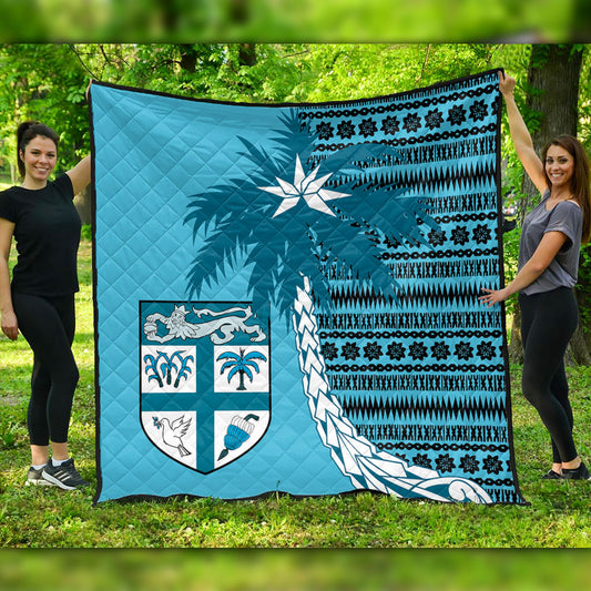 Fiji Premium Quilt Tapa Coconut
