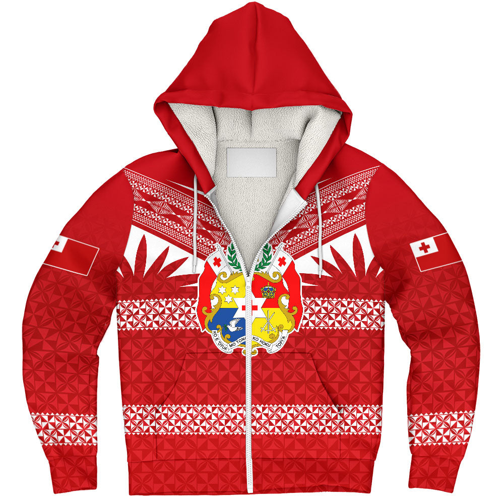 Tonga Sherpa Hoodie Ngatu Tattoo Island Unique Style