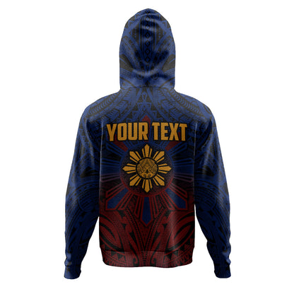 Philippines Filipinos Hoodie Golden Sun Islands Tribal Style