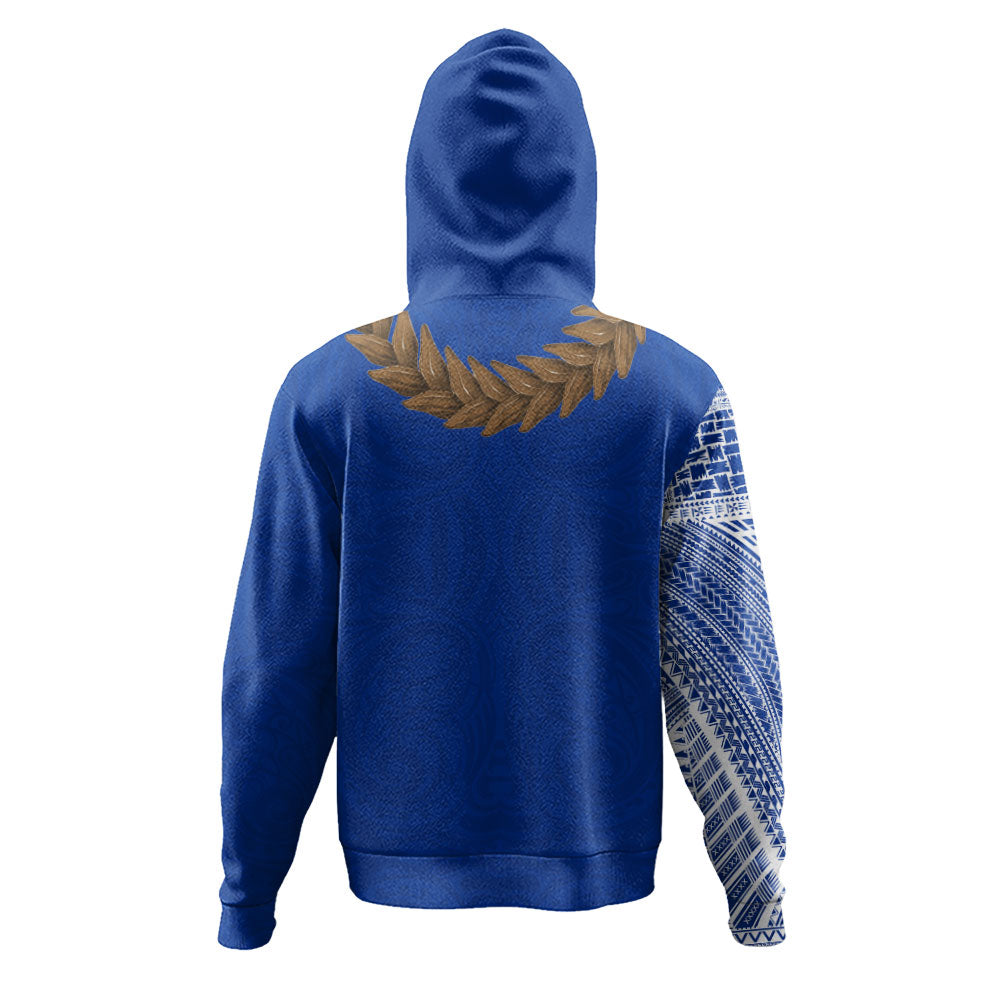 Samoa Hoodie Tattoo Roman Reigns With Ula Fala Style Brown