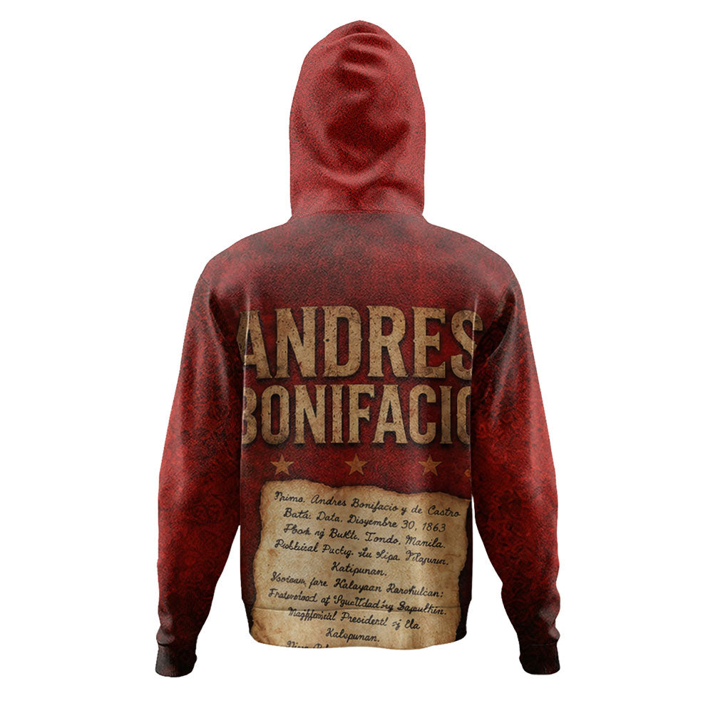 Philippines Filipinos Hoodie Andres Bonifacio Philippine Hero