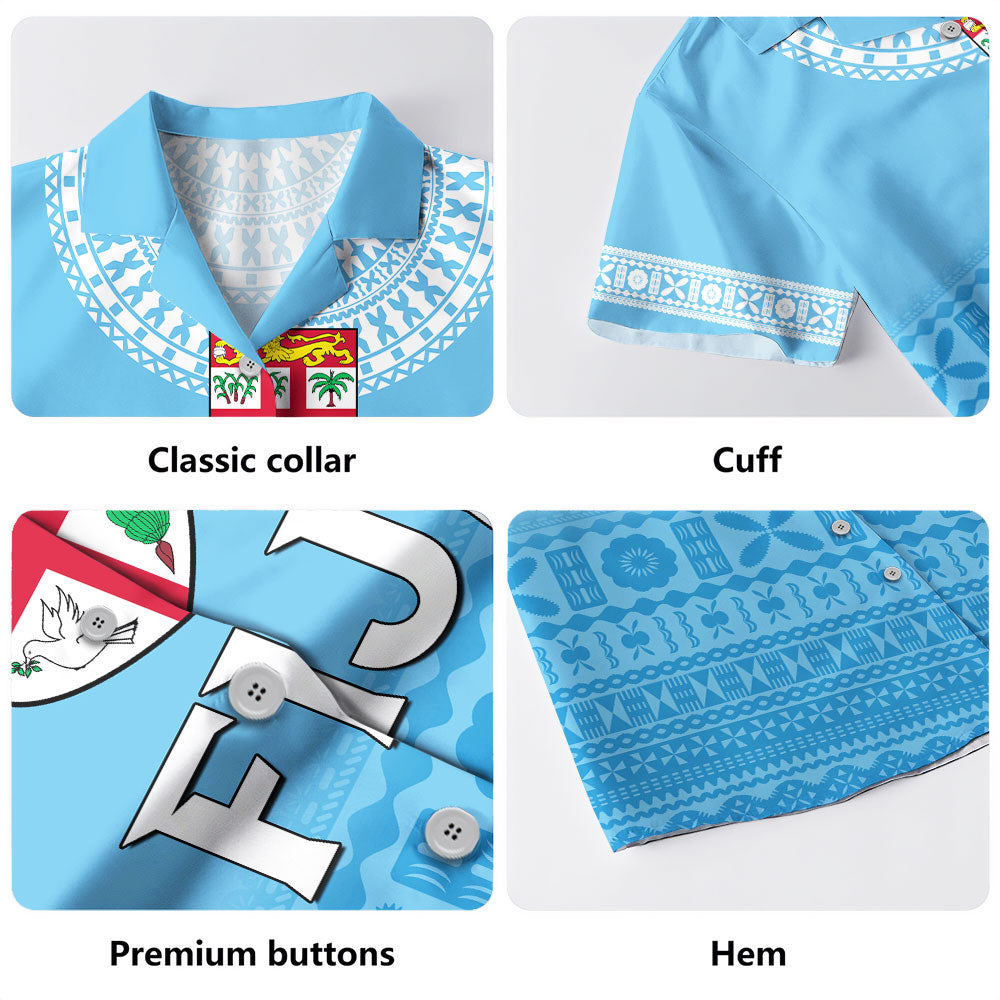Fiji Hawaiian Shirt Bula Pattern Classic Style