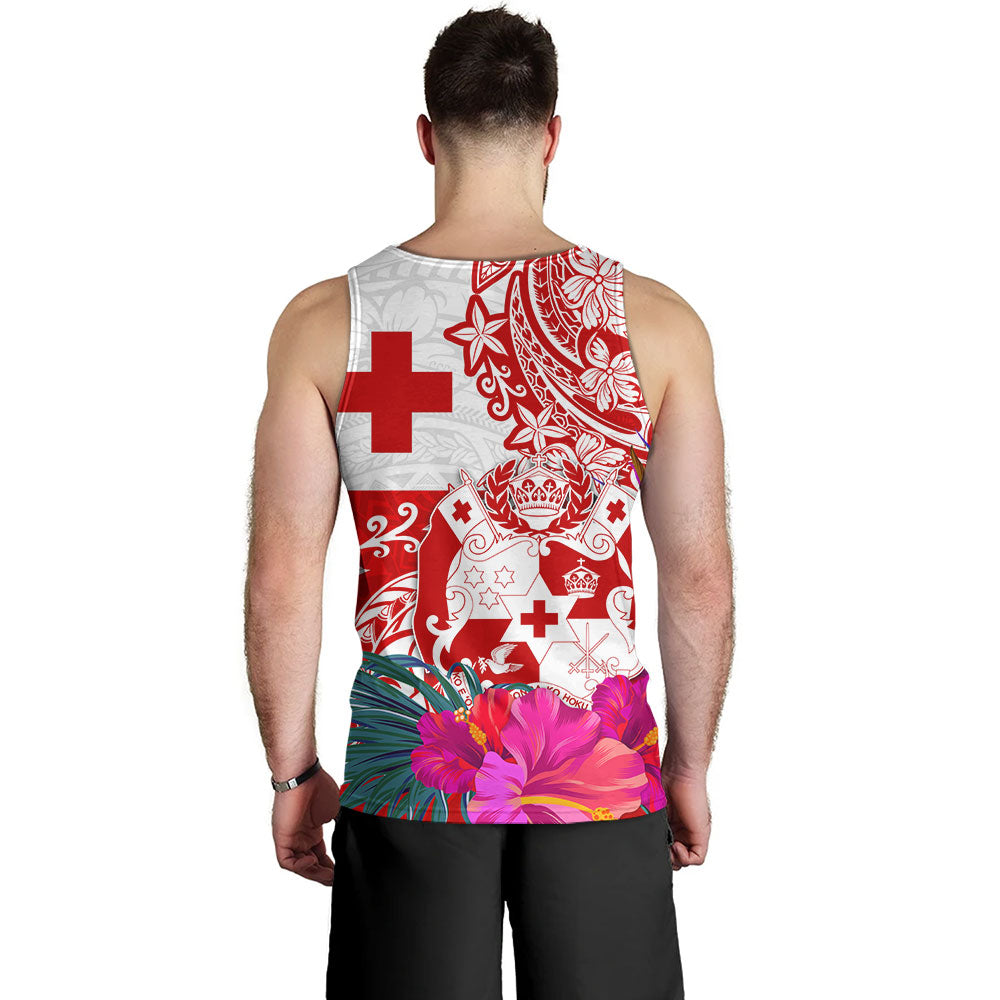 Tonga Tank Top Flag Tribal Tropical Style