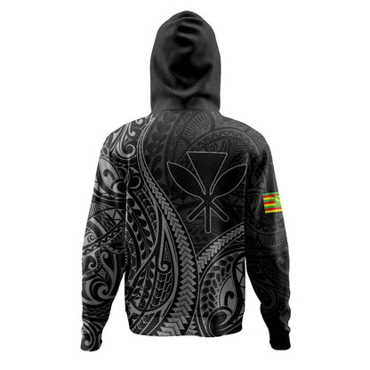 Hawaii Hoodie Polynesian Tribal Tattoo Island Spirit Style
