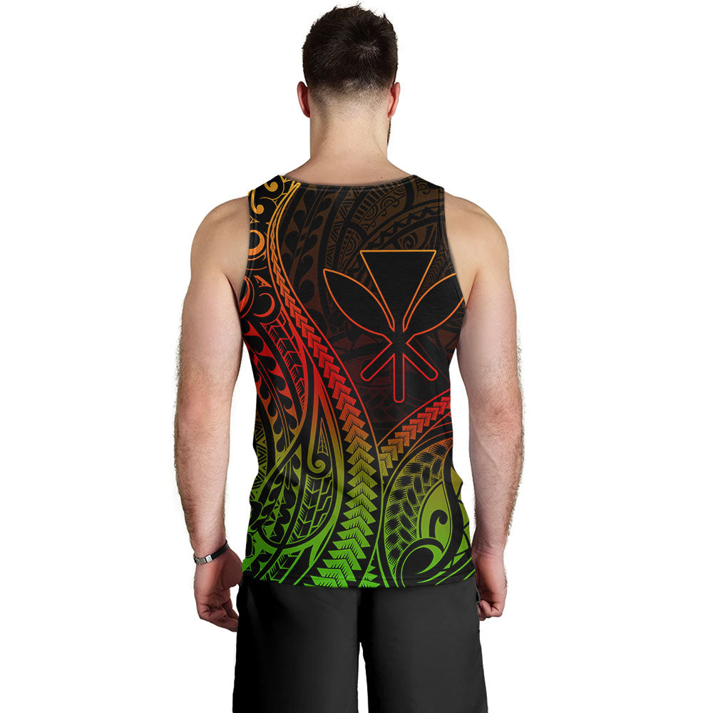 Hawaii Tank Top Polynesian Tribal Tattoo Island Spirit Style