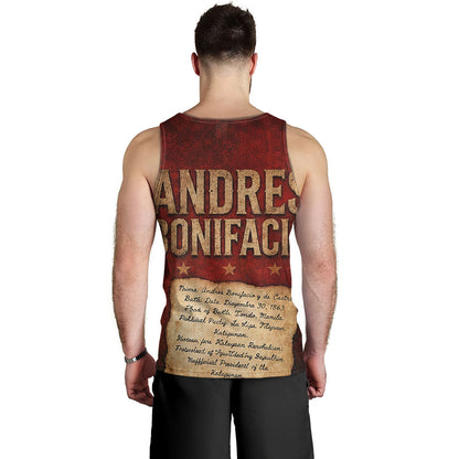 Philippines Filipinos Tank Top Andres Bonifacio Philippine Hero