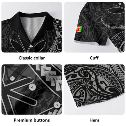 Hawaii Hawaiian Shirt Polynesian Tribal Tattoo Island Spirit Style