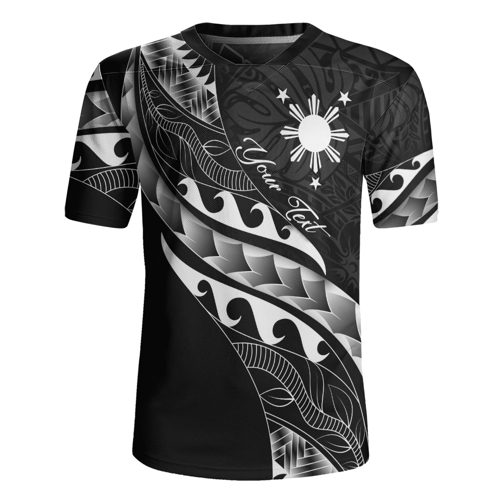 Philippines Filipinos Rugby Jersey Custom Island Tribal Tattoos