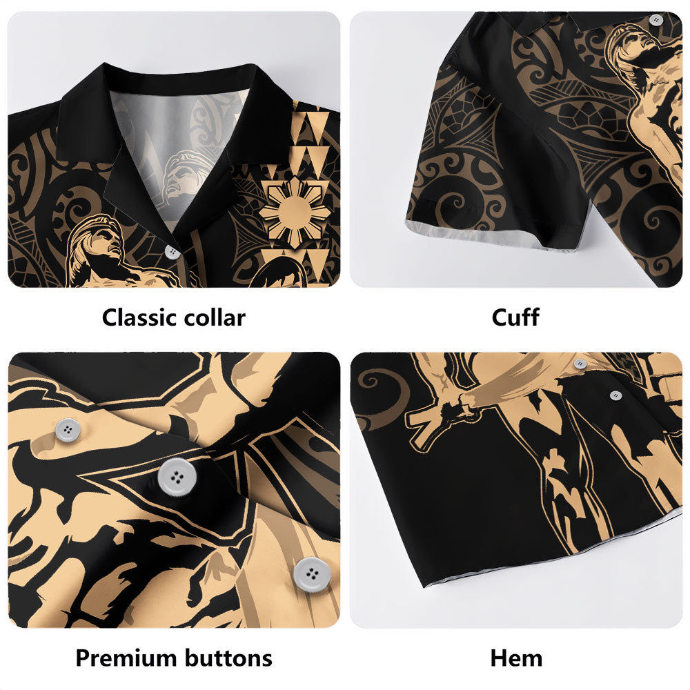 Philippines Filipinos Hawaiian Shirt Lapu Lapu Kakau Style