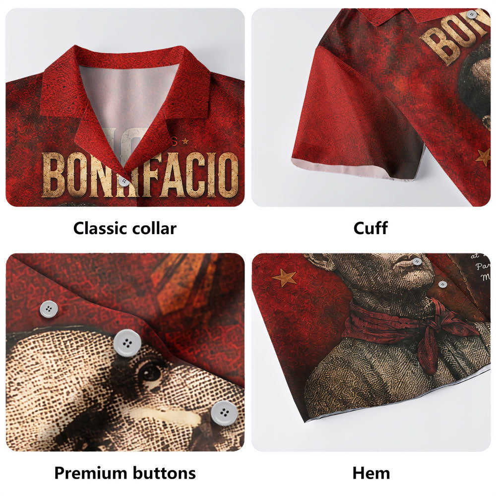 Philippines Filipinos Hawaiian Shirt Andres Bonifacio Philippine Hero