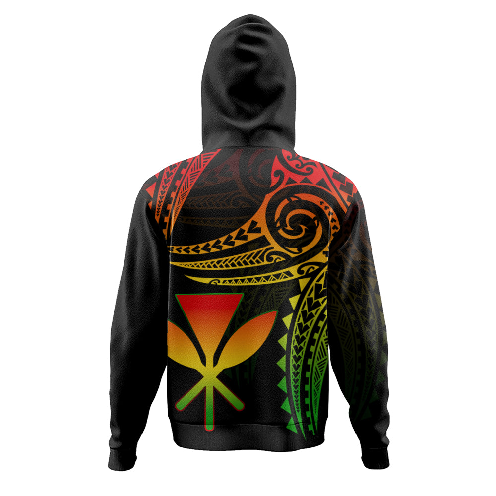 Hawaii Hoodie Polynesian Flame Of Hawaii Style