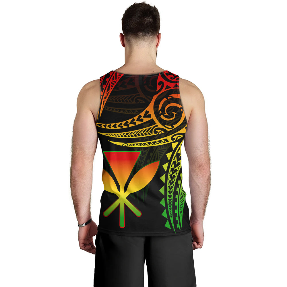 Hawaii Tank Top Polynesian Flame Of Hawaii Style