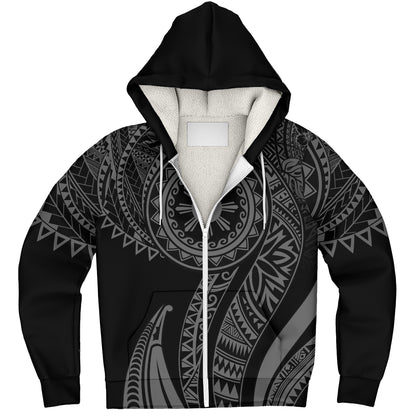 Philippines Filipinos Sherpa Hoodie Tribal Tattoo Island