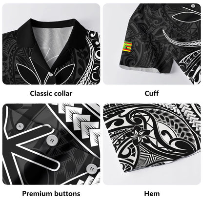 Hawaii Hawaiian Shirt Polynesian Tribal Tattoo Island Spirit Style