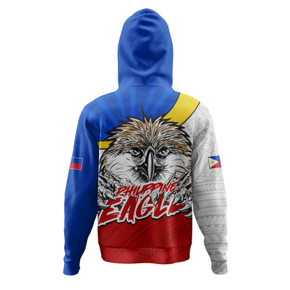 Philippines Filipinos Hoodie Tribal Tattoo Flag Eagle Animal