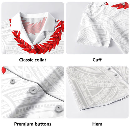 Samoa Hawaiian Shirt Ula Fala Style