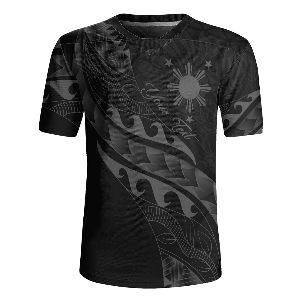Philippines Filipinos Rugby Jersey Custom Island Tribal Tattoos