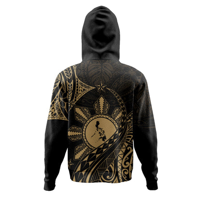 Philippines Filipinos Hoodie Filipino Polynesia Star With Tribal Design