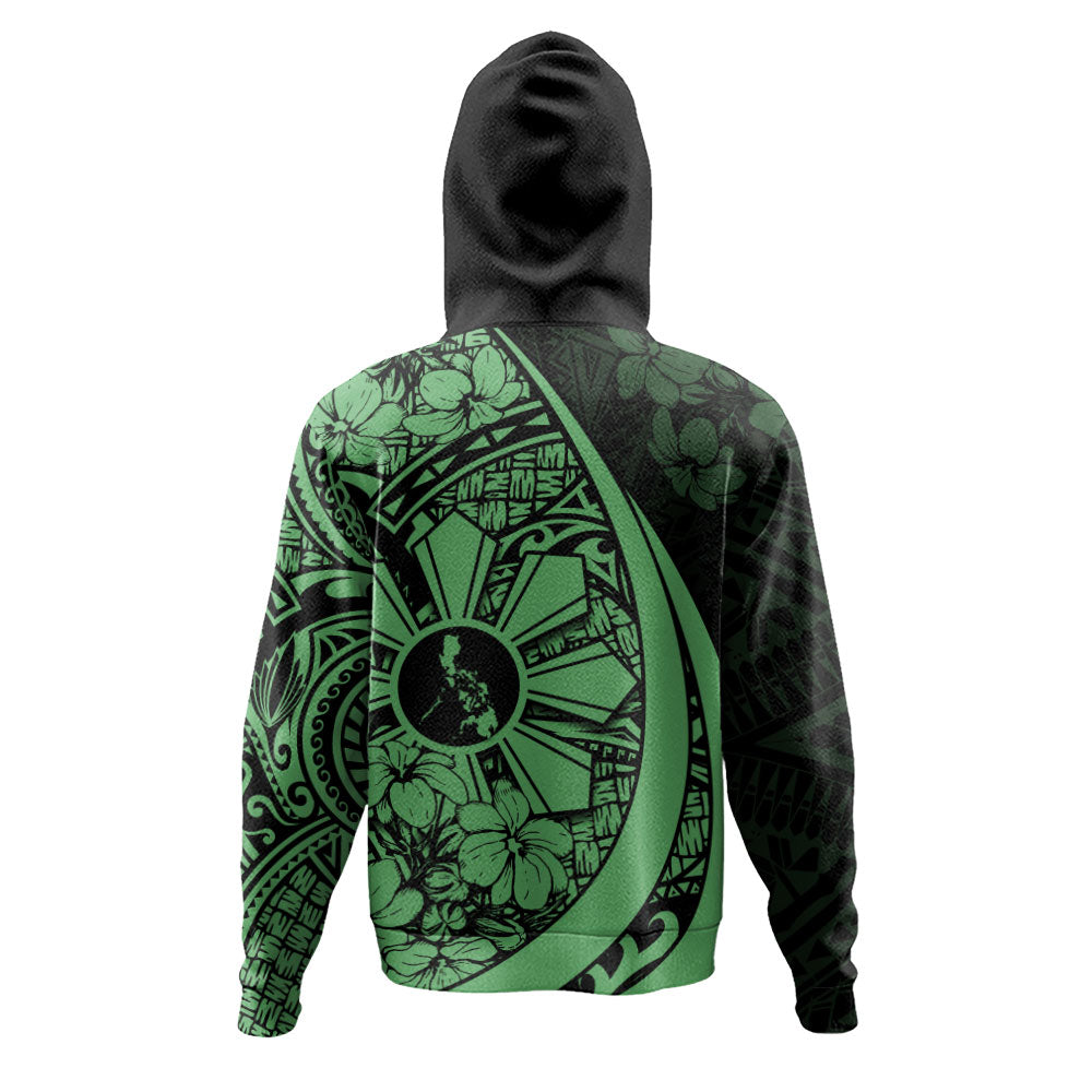 Philippines Filipinos Hoodie National Sampaguita Flower Symbols Style