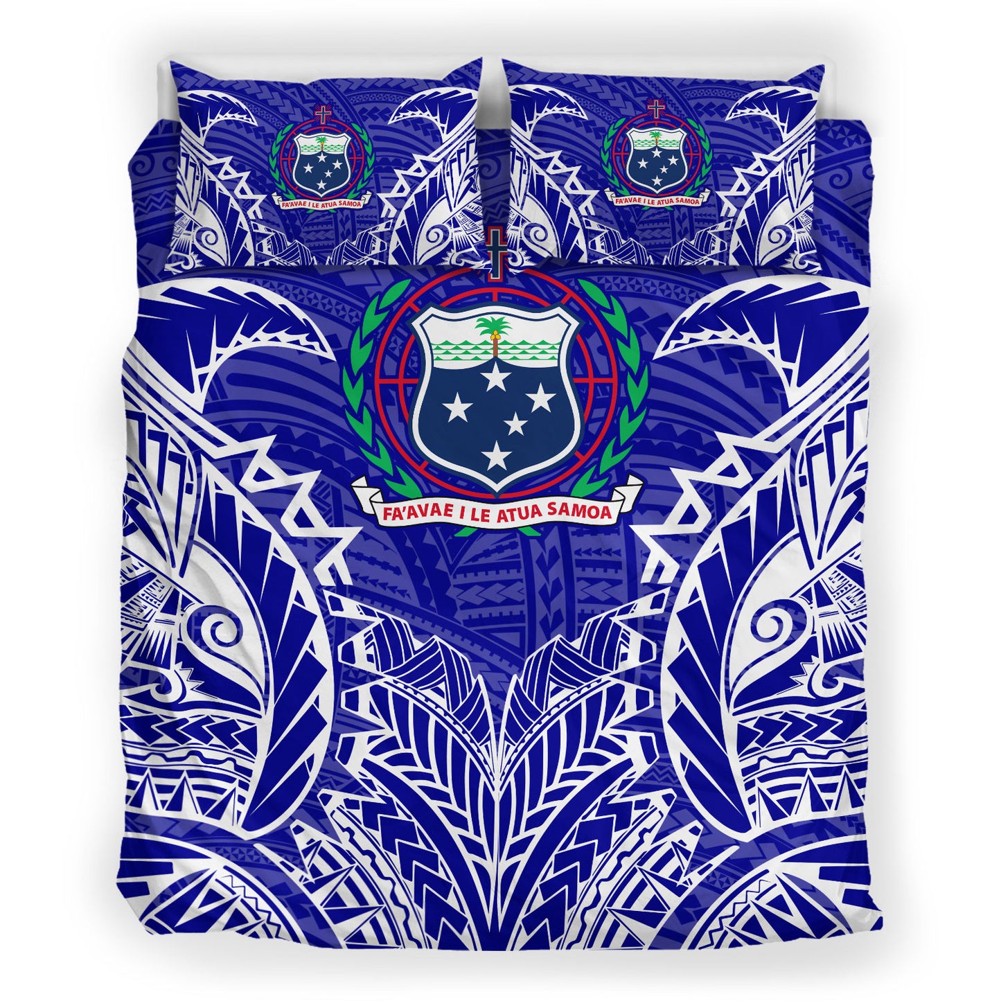 Samoa Duvet Cover Set - Samoa Coat Of Arms Premium