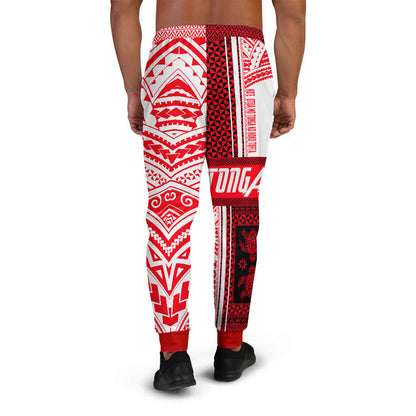 Tonga Polynesian Jogger - Proud To be Tongan Polynesian Patterns With Tonga Kupesi