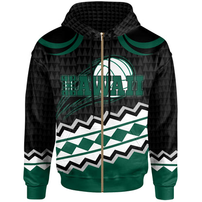 Polynesian Hawaii Hoodie - Volleyball Spirit