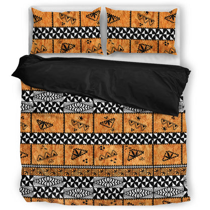 Tonga Bedding Set Tapa Pattern