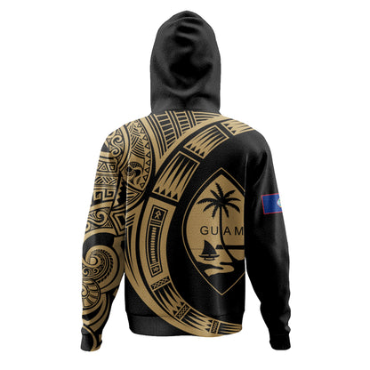 Guam Hoodie Polynesia Tribal Spirits Of Guam Seal