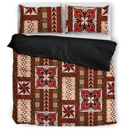 Samoa Bedding Set Siapo Pattern Print