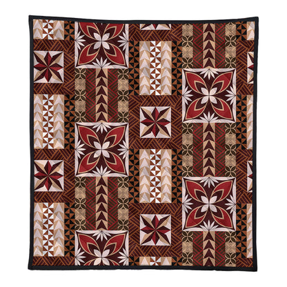 Samoa Premium Quilt Siapo Pattern Print