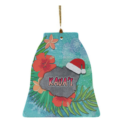 Hawaii Ceramic Ornament Christmas KauaÊ»i Island