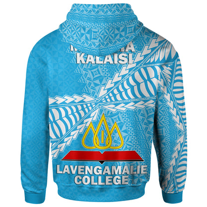 Tonga Custom Personalised Hoodie - Lavengamalie College Tongan Pattern