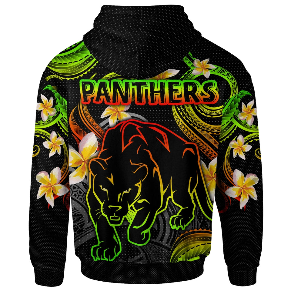 Penrith Panthers Rugby Hoodie  - Custom Polynesian Penrith Panthers Hoodie