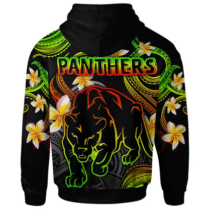 Penrith Panthers Rugby Hoodie  - Custom Polynesian Penrith Panthers Hoodie
