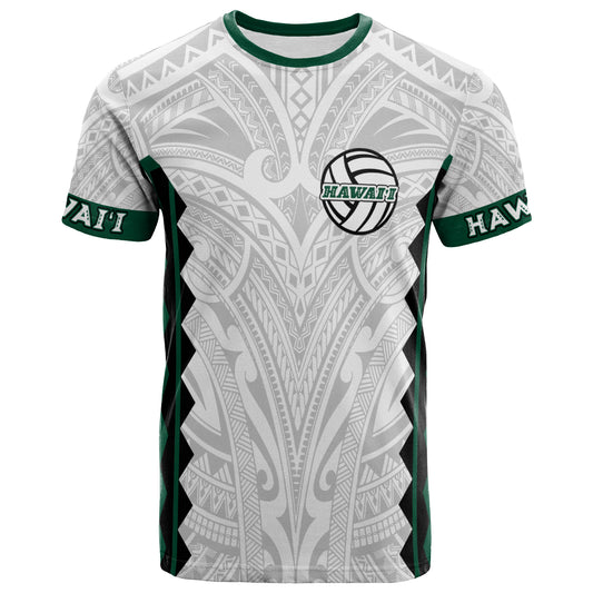 Hawaii Custom Personalised T-Shirt - Hawaii Women Volleyball Team Supporter Polynesian Tattoo