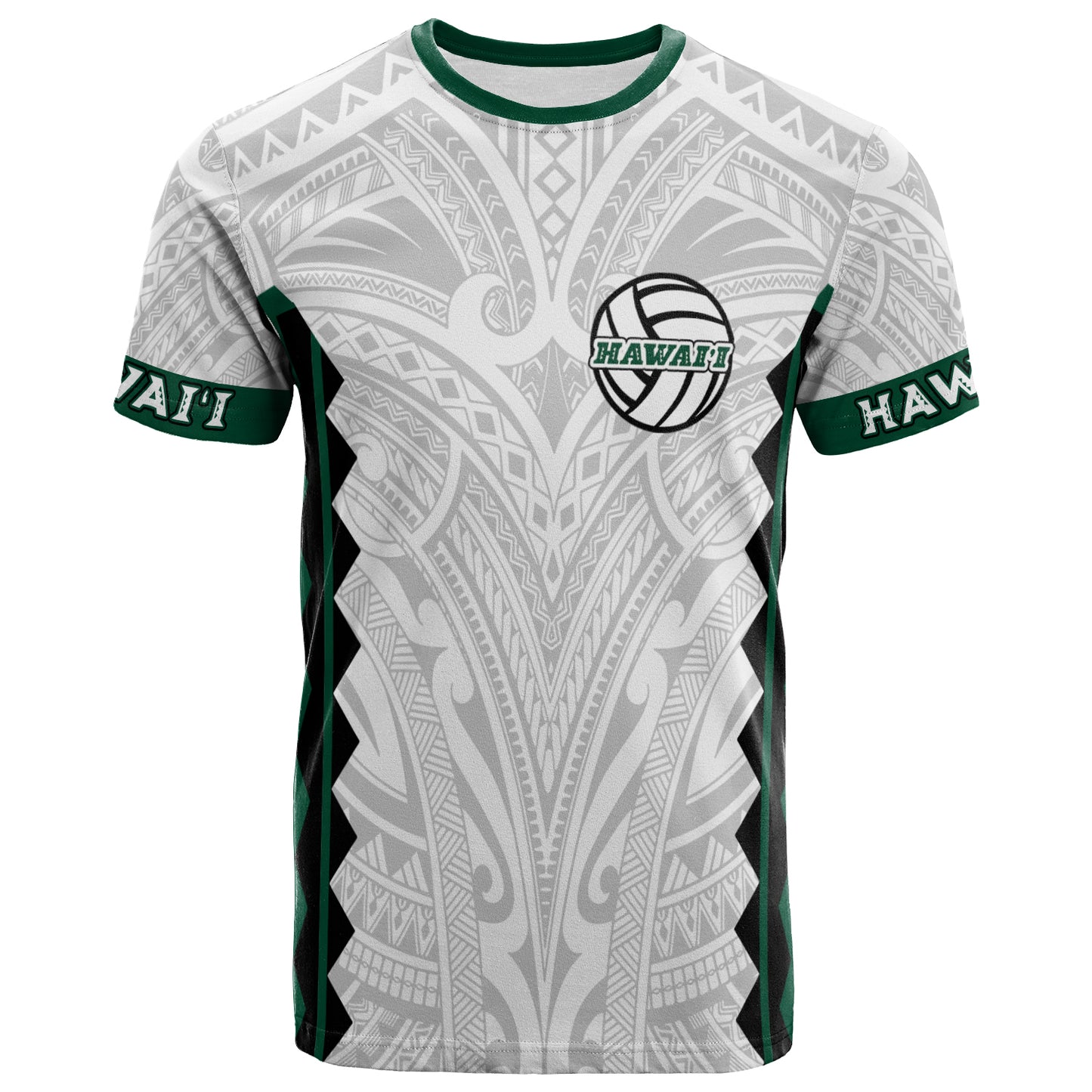 Hawaii Custom Personalised T-Shirt - Hawaii Women Volleyball Team Supporter Polynesian Tattoo