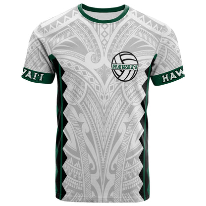 Hawaii Custom Personalised T-Shirt - Hawaii Women Volleyball Team Supporter Polynesian Tattoo