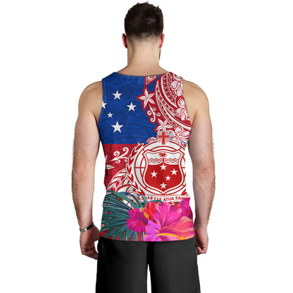 Samoa Tank Top Flag Tribal Tropical Style