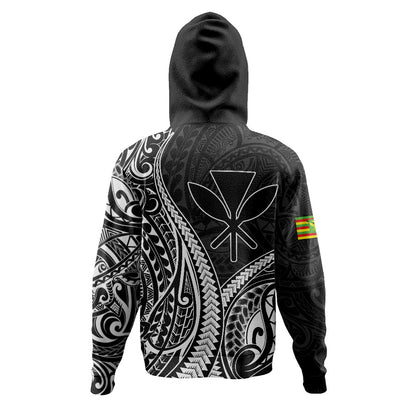 Hawaii Hoodie Polynesian Tribal Tattoo Island Spirit Style