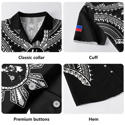 Philippines Filipinos Hawaiian Shirt Tattoo Batok Tribal Motifs Designs