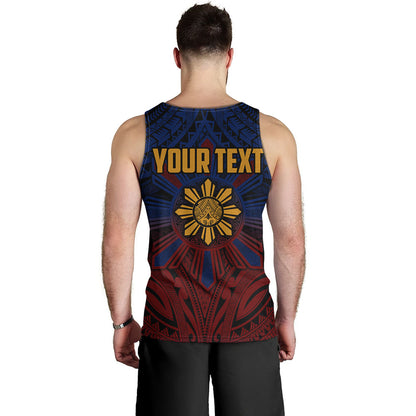 Philippines Filipinos Tank Top Golden Sun Islands Tribal Style