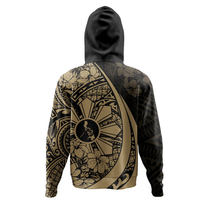 Philippines Filipinos Hoodie National Sampaguita Flower Symbols Style