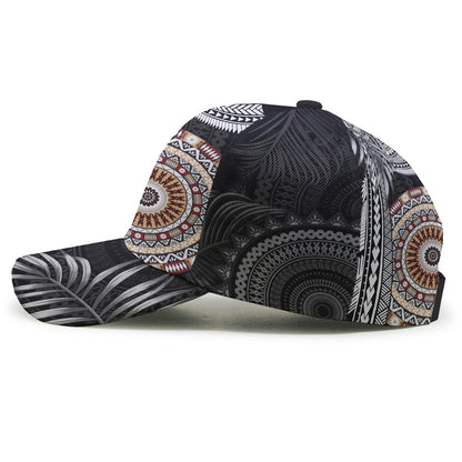 Polynesian Cap Bula Masi Fish Tail Pattern